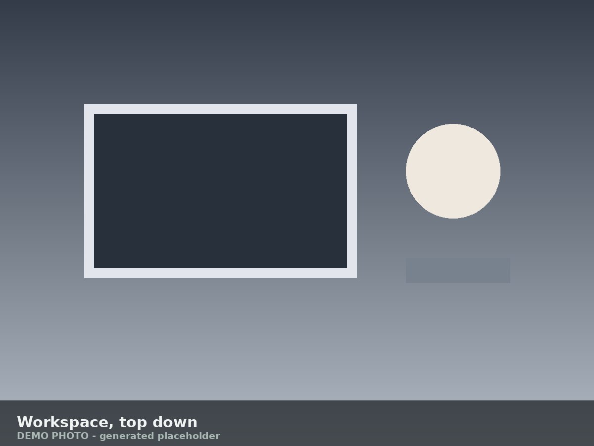 Demo — Workspace, Top Down